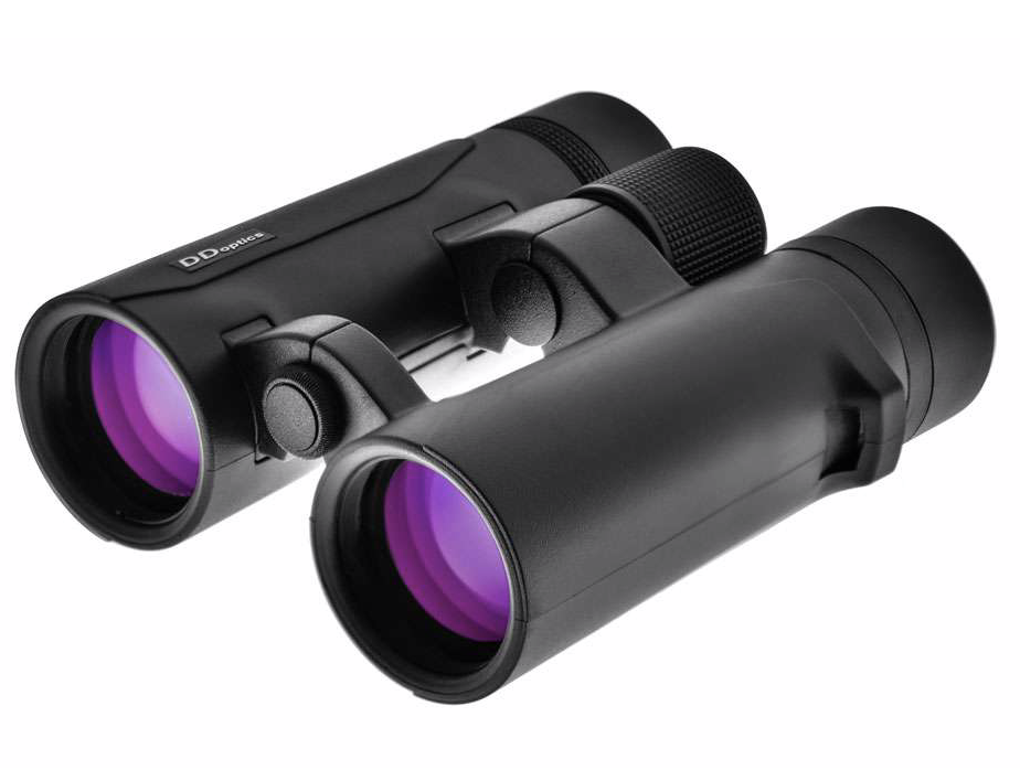 DDoptics 440120004 Fernglas Ultralight 10x42 inklusive Zubehör Wandern Pirsch